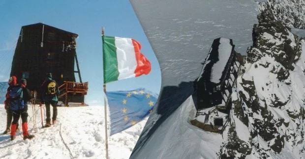 Притулок на краю прірви: найвище місце Європи для ночівлі